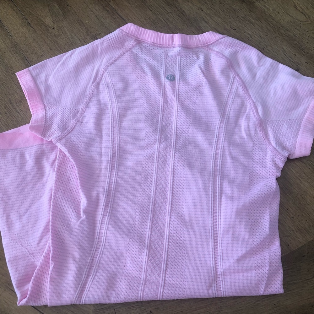 Pink Lululemon shirt